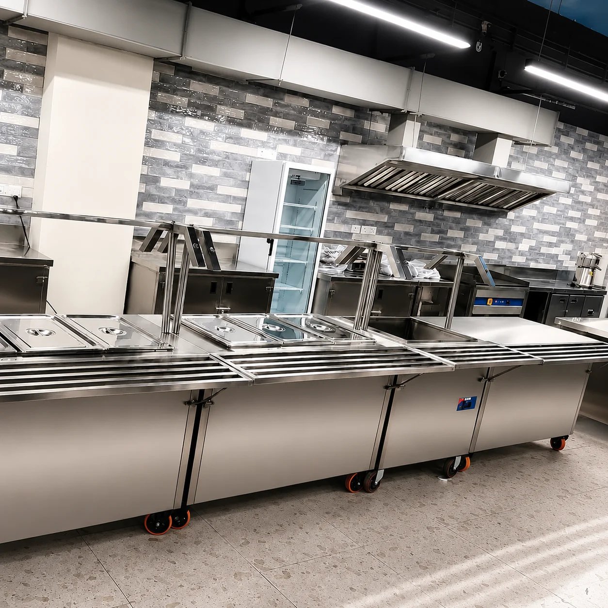 Commercial refrigeration equipment for kitchen 